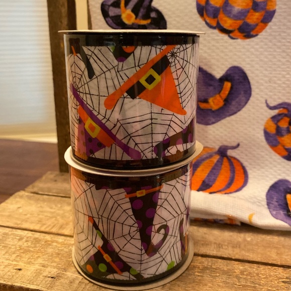 Halloween Witch Kitchen Towels, Witch Ribbon, Witch Hat Signs & Decor, Halloween - Picture 10 of 16
